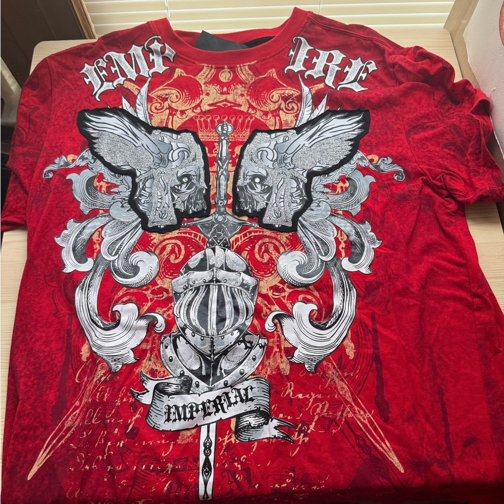 Imperial Red Graphic Men's Tee